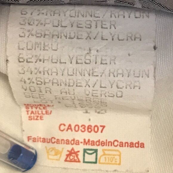 VTG Cowgirl jacket women's 10 black gingham/white retro country western floral - Picture 10 of 11